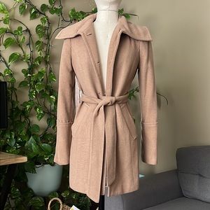 Nude-Color Pea Coat